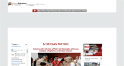 Desktop Screenshot of metrodemaracaibo.gob.ve